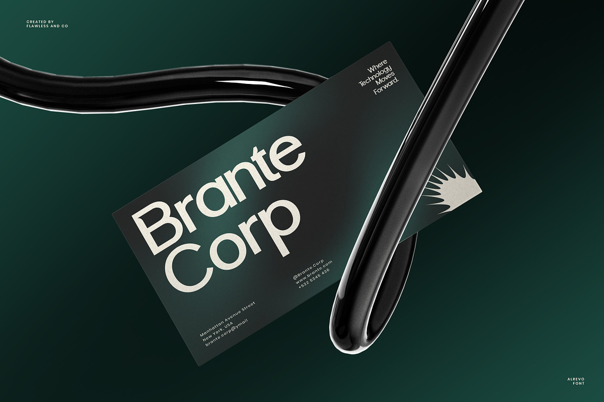 Alrevo - Modern Sans Serif Font, a Sans Serif Font by Flawless And Co (Photo 3 of 10)