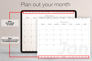 Dated Digital Planner 2021-2022