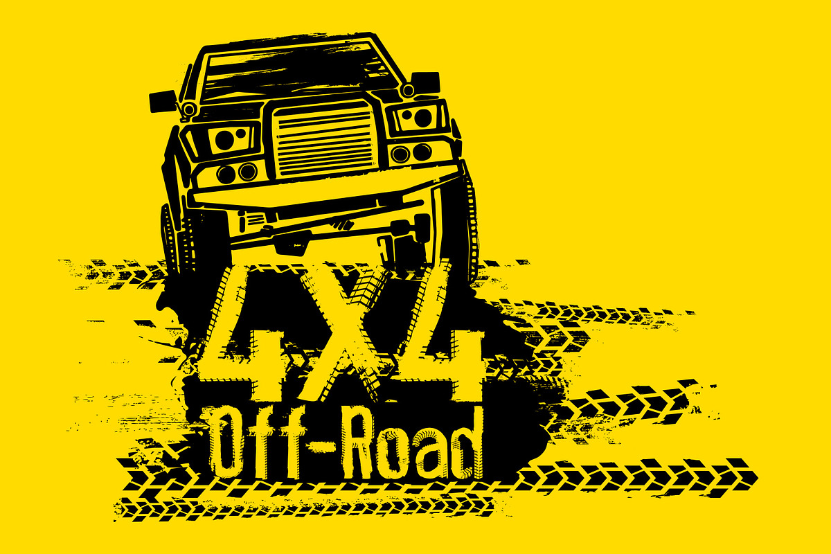 Grunge Tire Font, a Font by Annyart Design (Photo 10 of 12)
