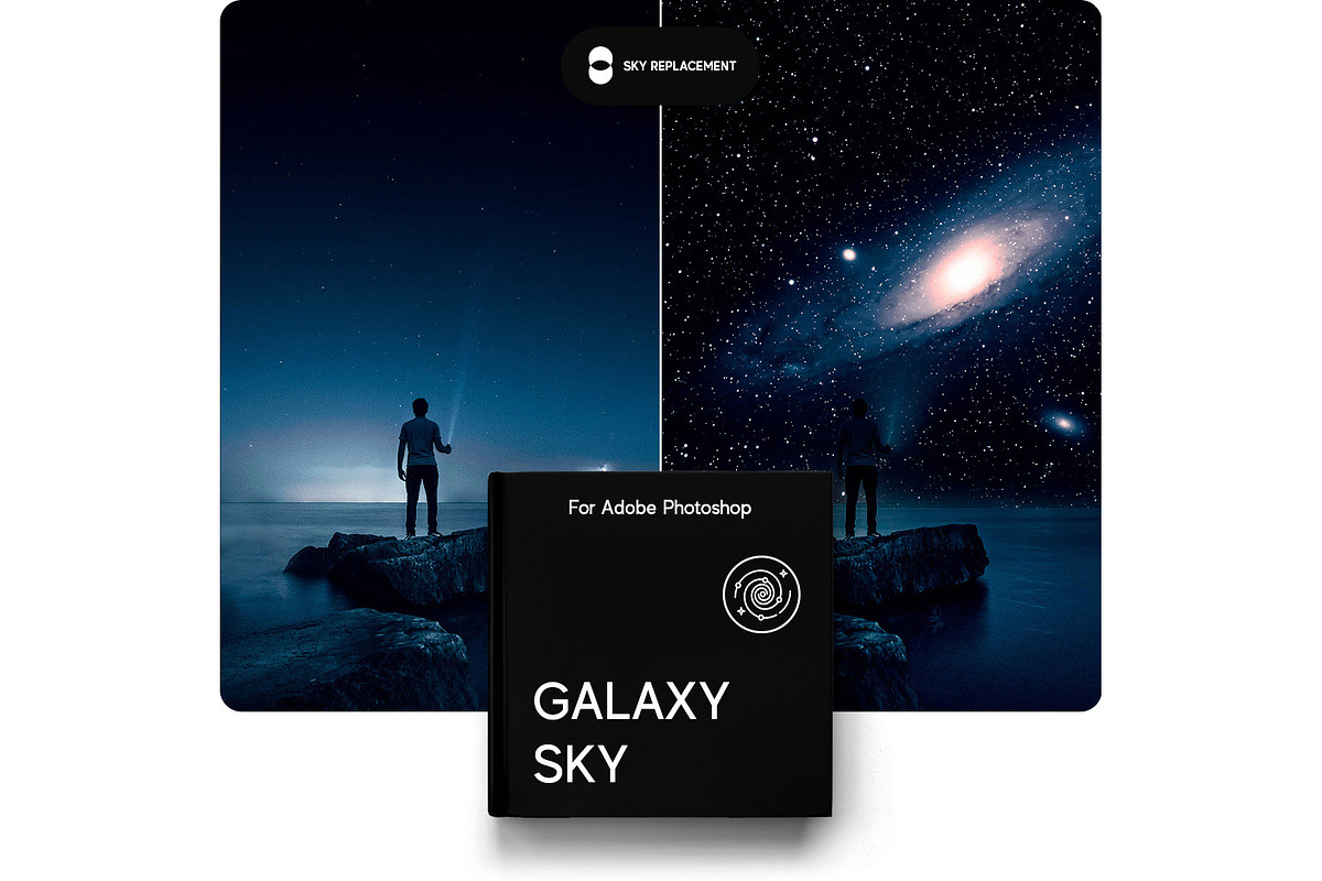 Sky Replacement Bundle for Photoshop, a Preset Add-On by Pix Cafe (Photo 19 of 42)