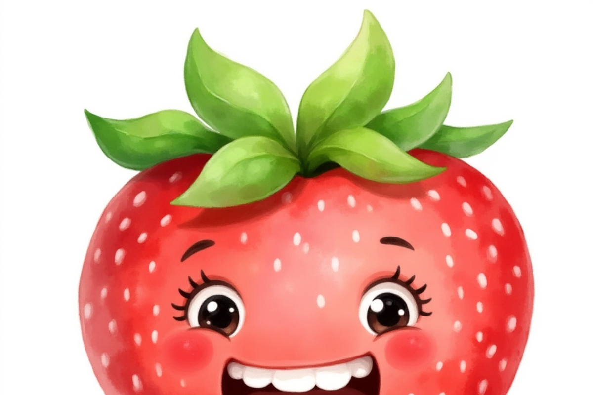 Cute Fruits Clipart Bundle, a Food Illustration by PLUM&FIGS (Photo 6 of 10)