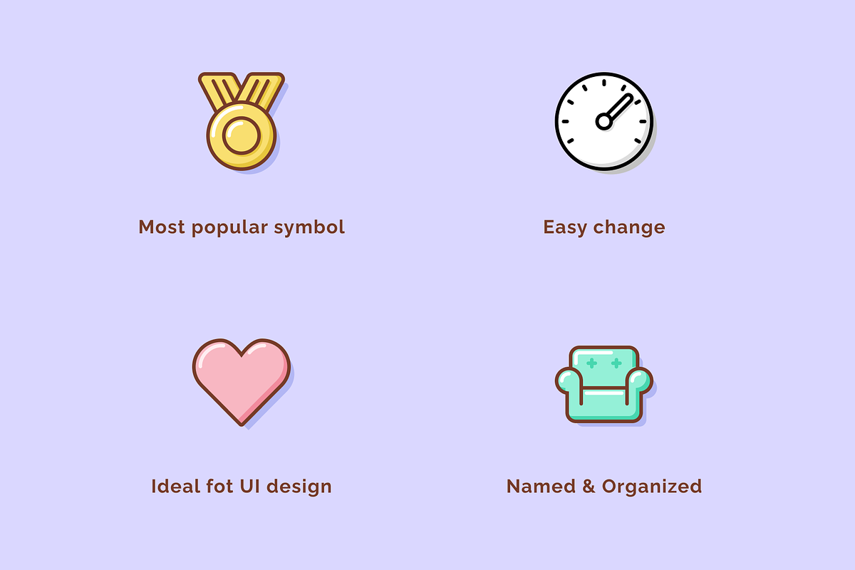 Marshmallow icons, an Outline Icon by Amazing Custom Icons (Photo 4 of 6)