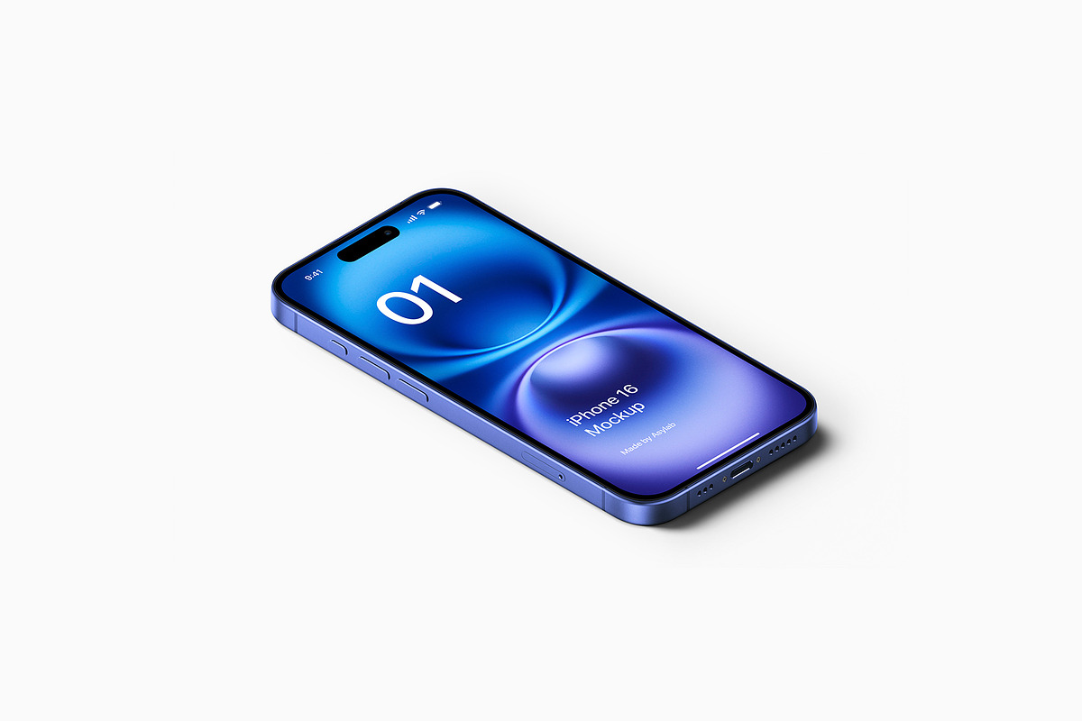 iPhone 16 - 24 Mockups Scenes, an iPhone Mockup by Asylab (Photo 24 of 58)