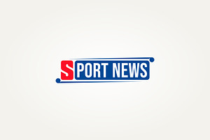 sports news icon logo, a Branding & Logo Template by Blazybone