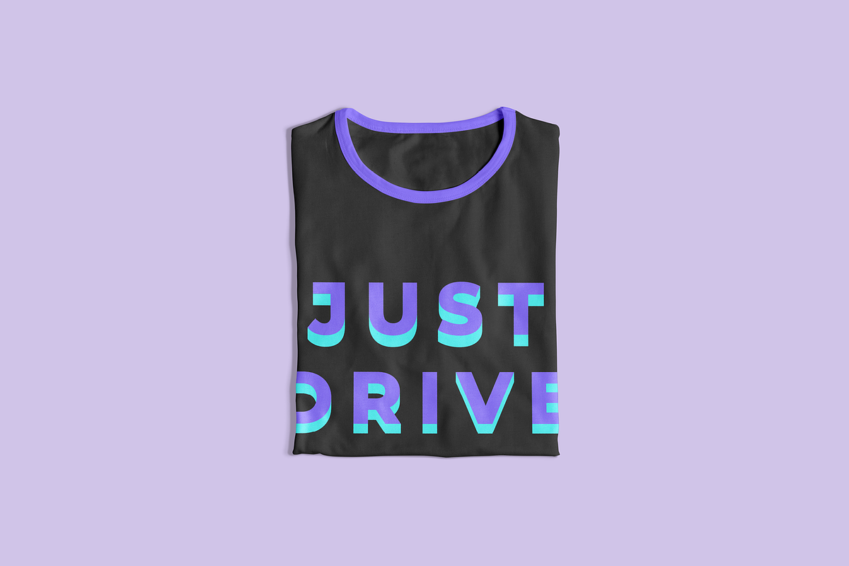 Customizable T-Shirt Mockups Pack, a Shirt Mockup by BULBFISH (Photo 10 of 13)