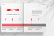 Red and Black Company Profile Layout, a Brochure Template by Boris Cupac (Thumbnail 3 of 8)