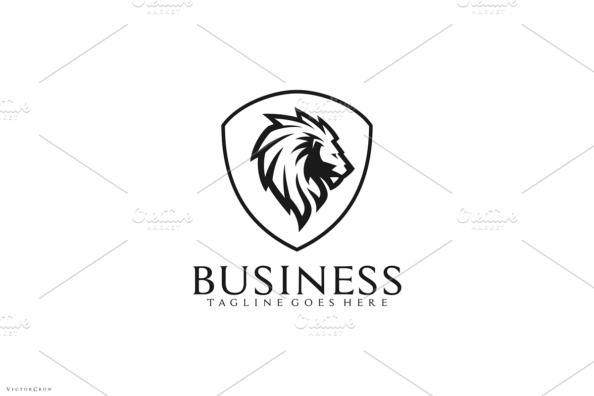 Royal Lion Shield Logo, a Branding & Logo Template by VectorCrow (Photo 3 of 6)