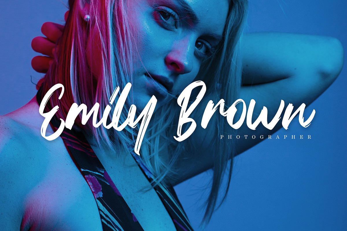 Vandals Handstylish Font preview 3