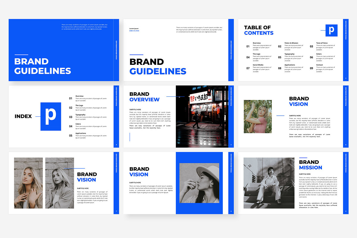 PUNCA / 2 in 1 Brand Package, a Presentation Template by Gaize (Photo 11 of 17)