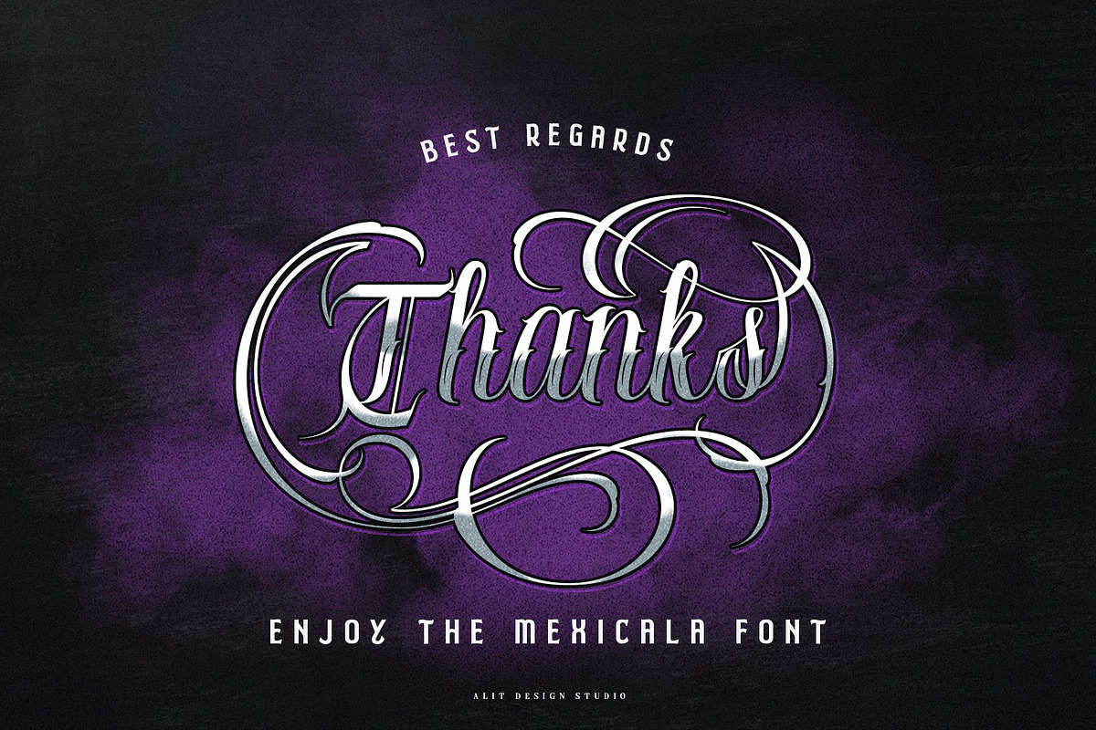 Mexicala Font, a Script Font by alit design (Photo 15 of 15)