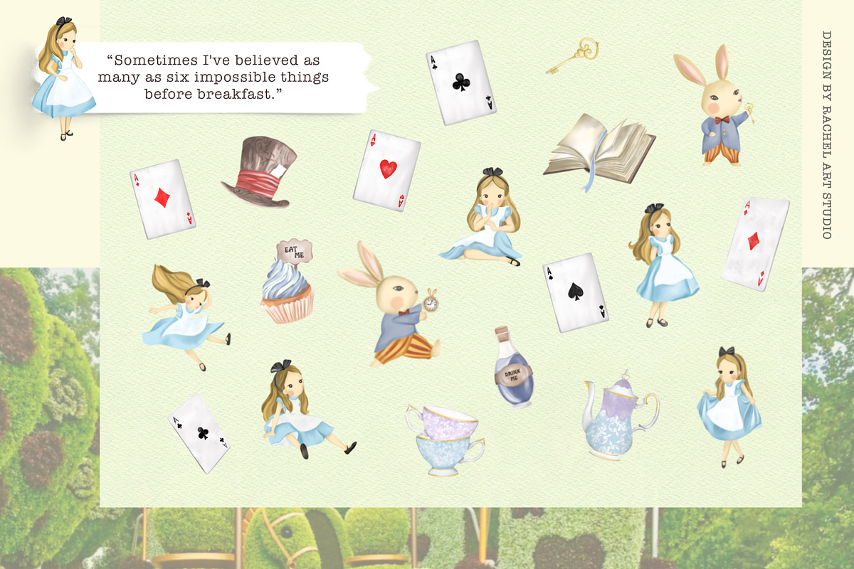 Wonderland Adventure, an Animal Illustration by Rachel Art Studio (Photo 2 of 10)