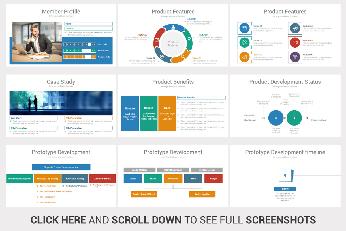 Startup Business Plan PowerPoint, a Presentation Template by OceanArt (Photo 12 of 20)