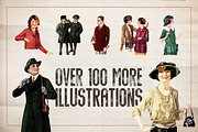 150 Vintage Illustrations Volume 1, an Object Graphic by Design Panoply (Thumbnail 7 of 9)
