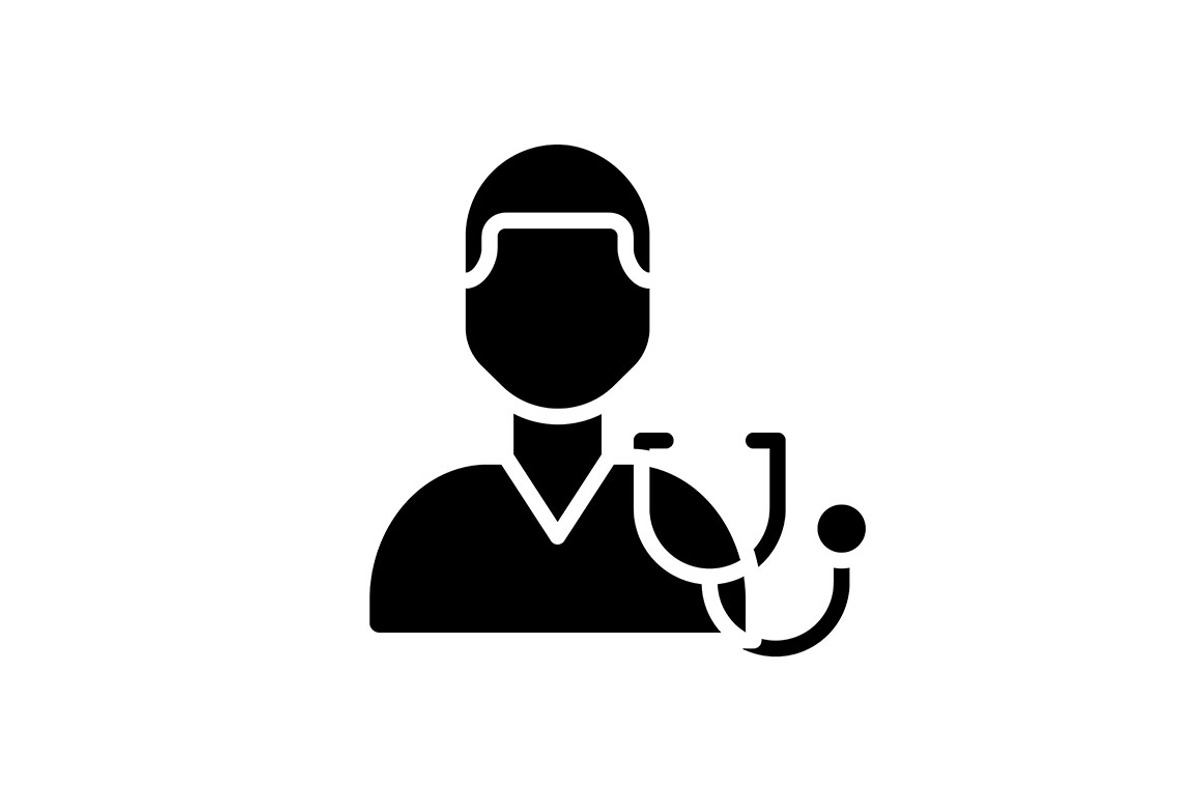 Diagnostics black glyph icon, a Solid Icon by IMG Visuals