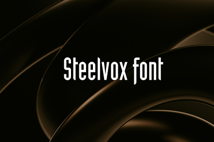 Steelvox font-Roman-0125-25