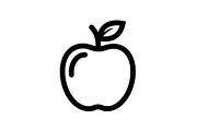 Apple Fruit Vector Icon Bundle, an Illustration by musafir_fashion (Thumbnail 2 of 49)
