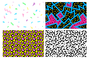 80's Fever II - 24 Patterns!