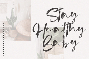 Aliters // Rough Script Font