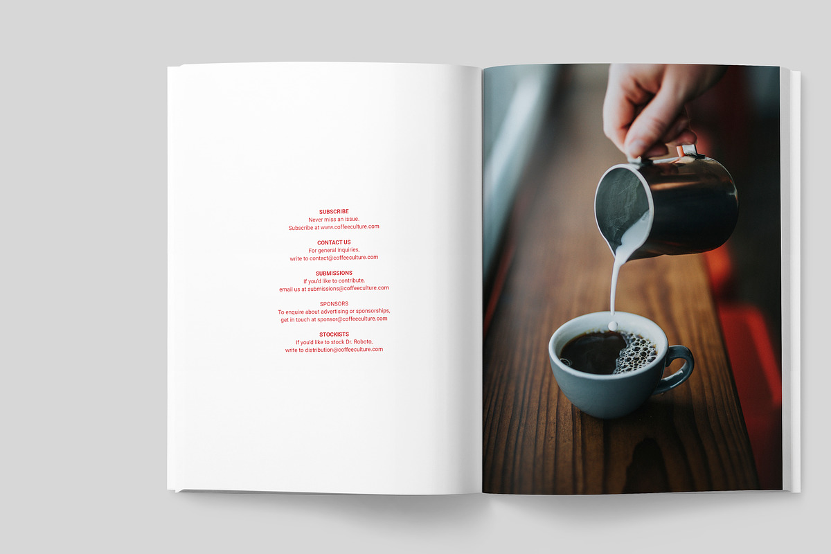 COFFEE CULTURE MAGAZINE, a Magazine Template by MashMish Studio (Photo 6 of 26)
