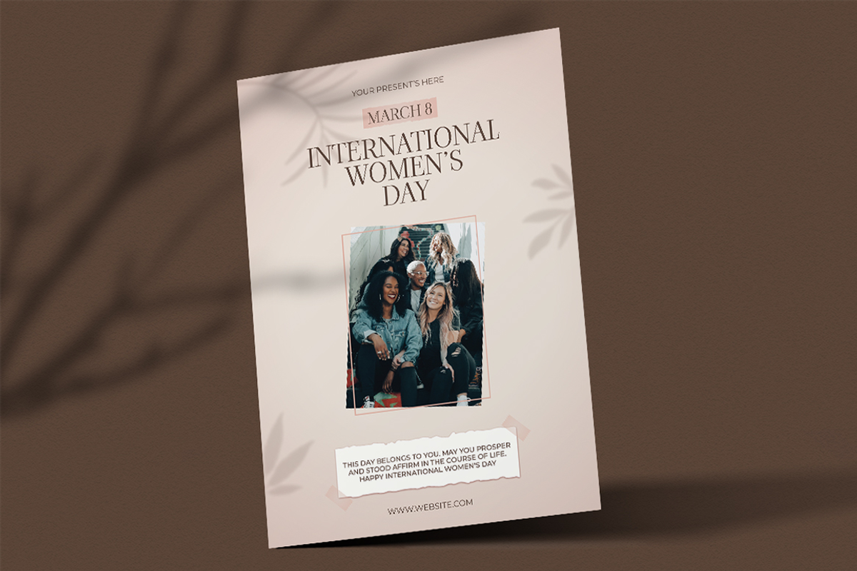 Sinty - International Women's Day, a Flyer Template by Lettha-Studio (Photo 2 of 4)