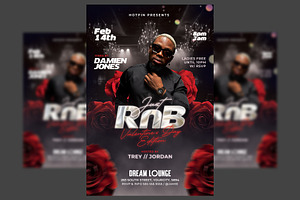 Valentines Day Flyer Template