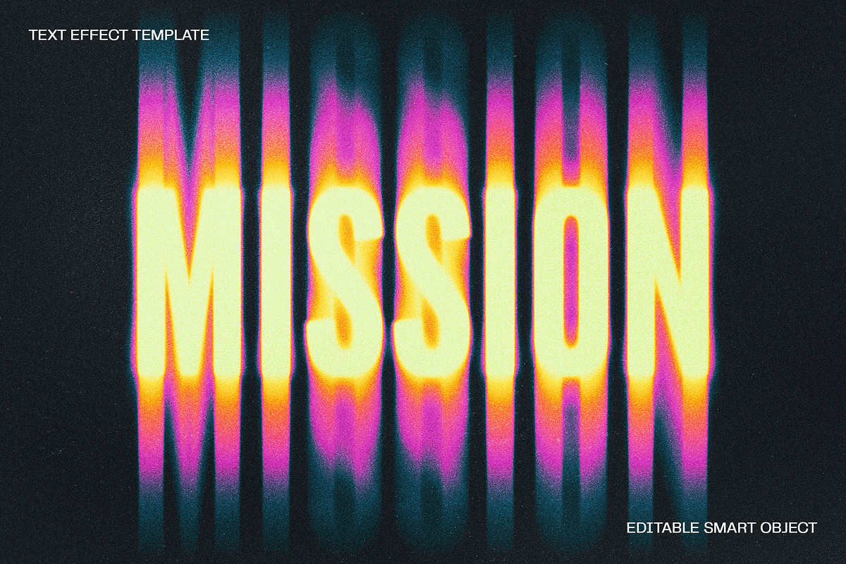 Heatmap Motion Text Effect, a Layer Style Add-On by dokudokunomi