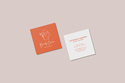 Square Business Card Mockup Bundles, a Business Card Template by Graphic Aesthetic (Thumbnail 10 of 22)