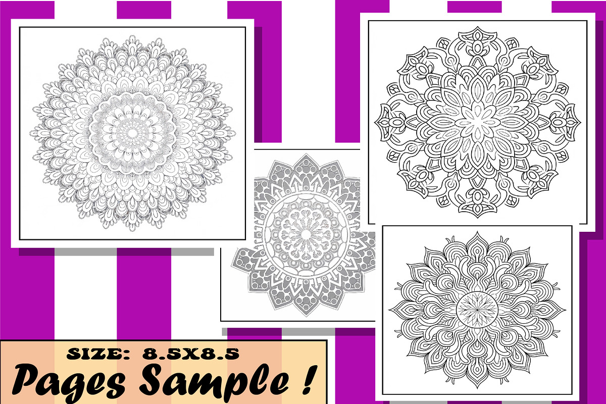 Simple Mandala Coloring Pages, an Animal Illustration by Printable Design Store (Photo 3 of 4)