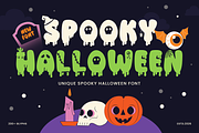 Spooky Halloween - Halloween Font, a Handwritten Font by Umitype (Thumbnail 2 of 9)