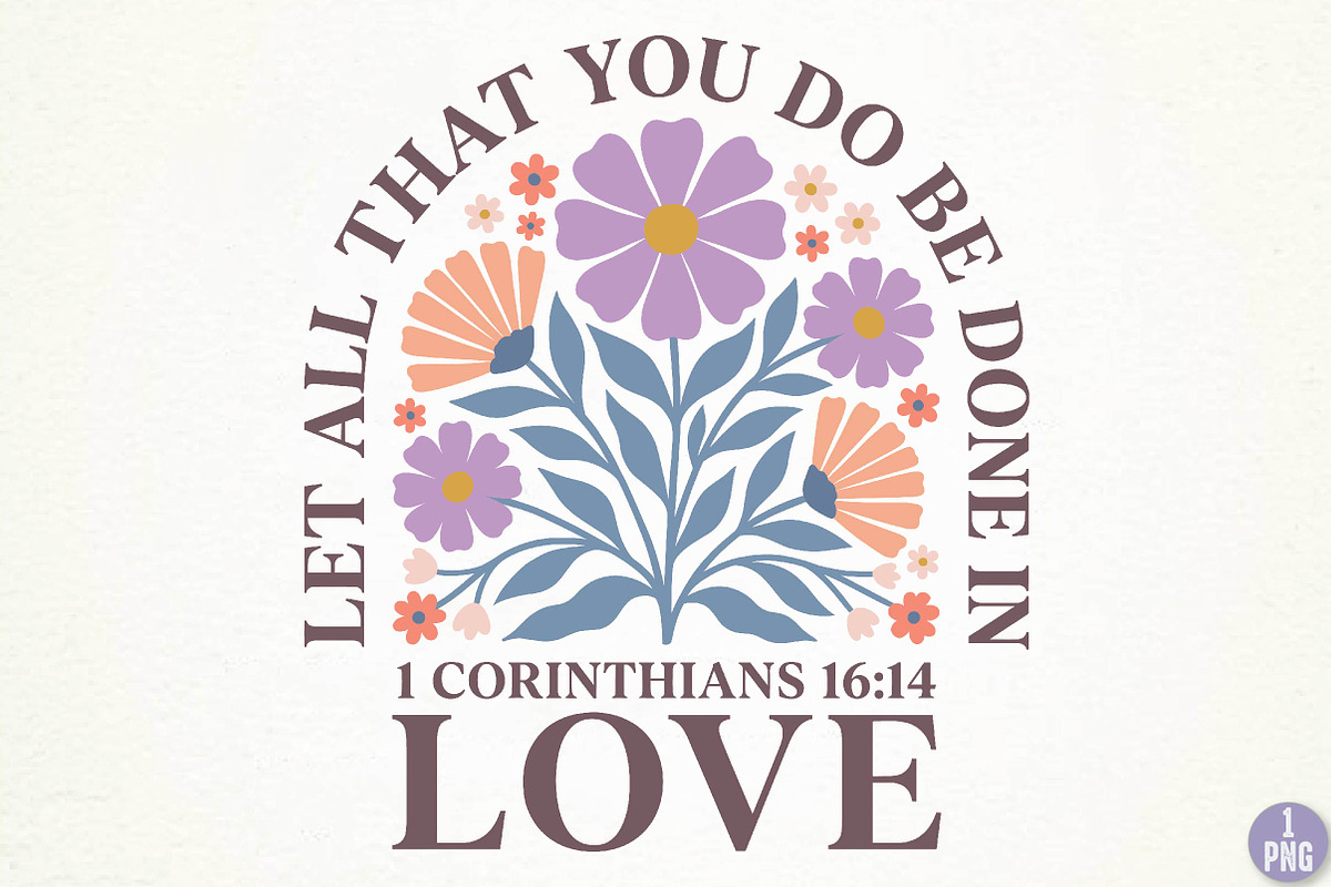 All That You Do Be Done In Love, a Seasonal Illustration by DreamPrint404 (Photo 1 of 6)