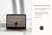 Life Coach Canva Website Template, a Landing Page Template by GlamWebDesigns (Thumbnail 5 of 8)