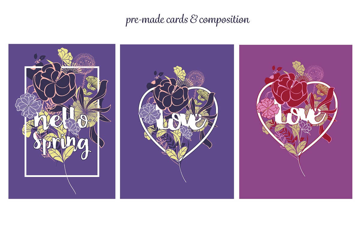 Spring collection - Pattern brushes, a Brush Add-On by MM Studio (Photo 8 of 12)