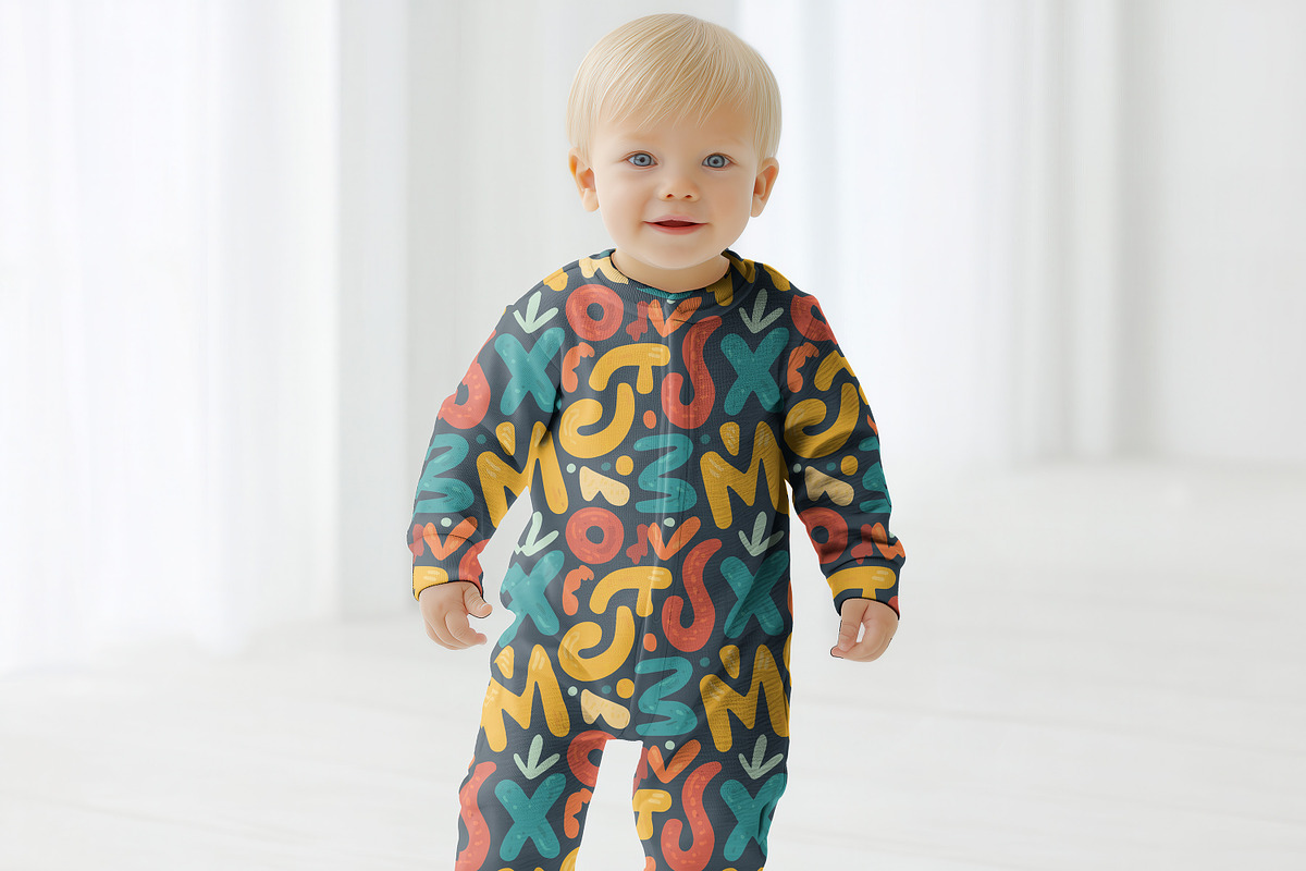 Toddler's Bodysuit Lifestyle Mockup, a Shirt Mockup by 1001 mockups (Photo 8 of 8)