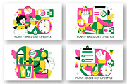 10 Plant Based Diet Lifestyle, a Food Illustration by denayunebgt (Thumbnail 2 of 4)