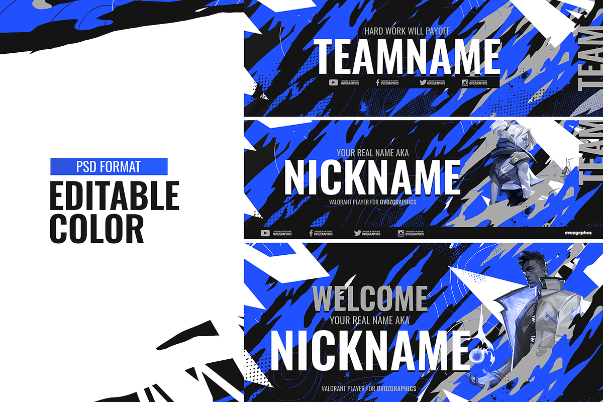 E- Sports Social Media Templates, a Social Media Template by Creathift (Photo 4 of 7)