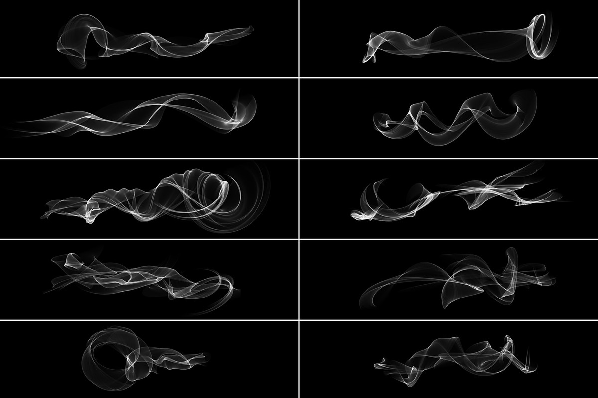 Smoke Photoshop Brush Collation, a Brush Add-On by MRI STUDIO (Photo 28 of 41)