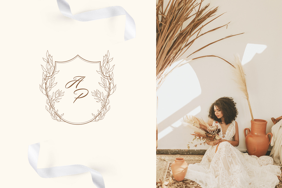 Birth-Flowers. Trendy Plants, Logos, a Seasonal Illustration by Designwork (Photo 13 of 21)