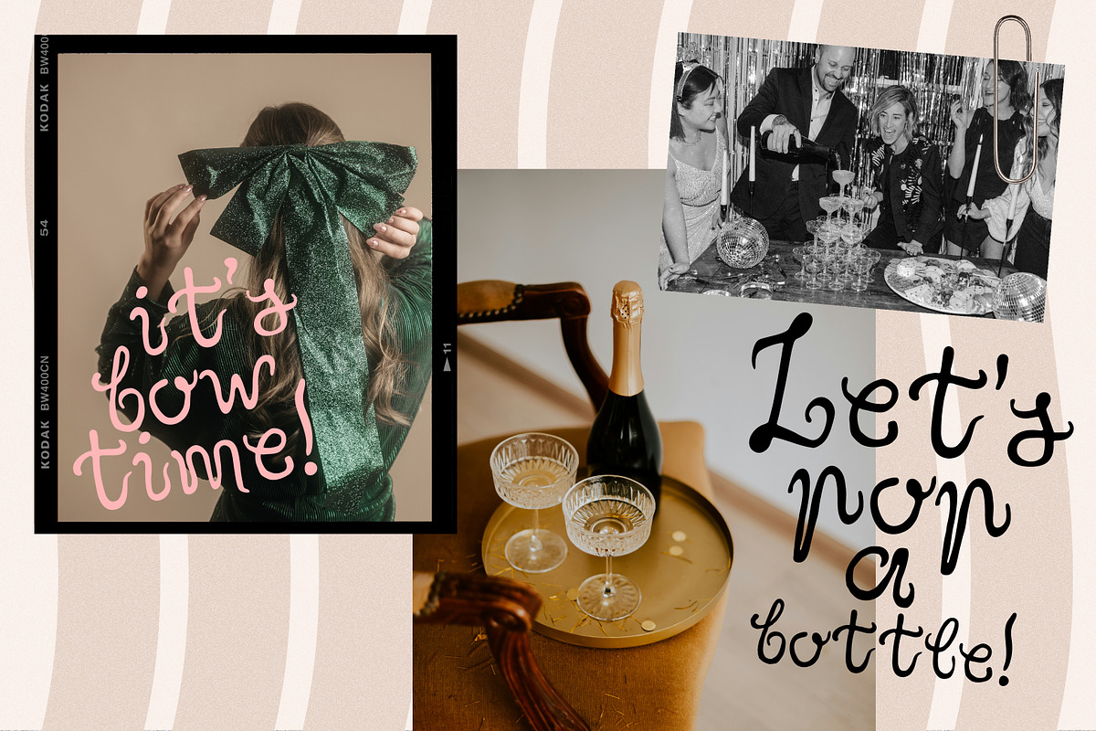 Marzipan Cream Sweet Festive Script, a Handwritten Font by Struvictory.art (Photo 4 of 9)