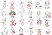 45 Barnyard Birthday Party Clipart, an Animal Illustration by Pati Charm Studio (Thumbnail 2 of 8)