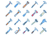 Hammer tools illustration selection, an Object Graphic by pikepicture (Thumbnail 2 of 3)