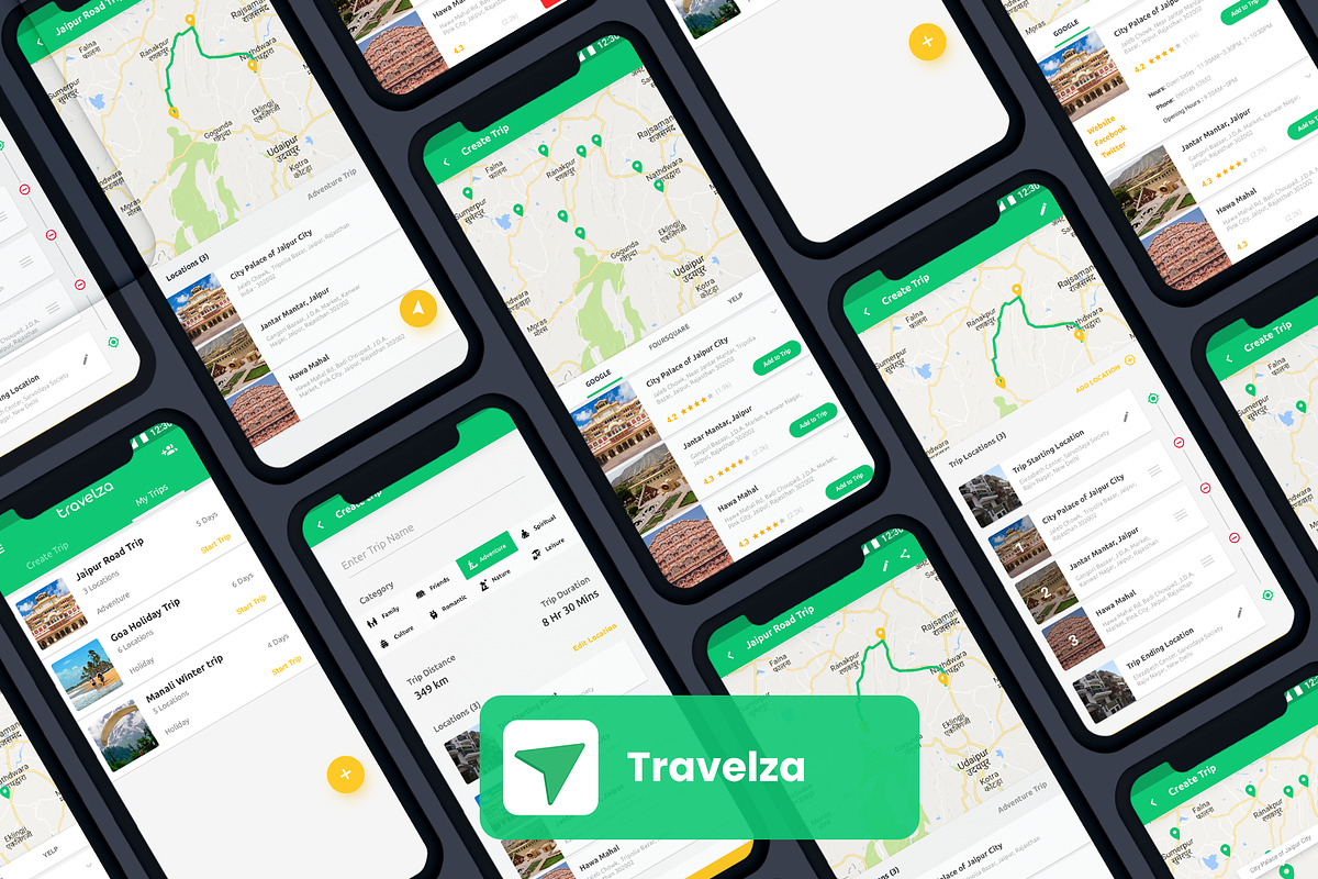 Travel Organiser App|Trip App| Travelza