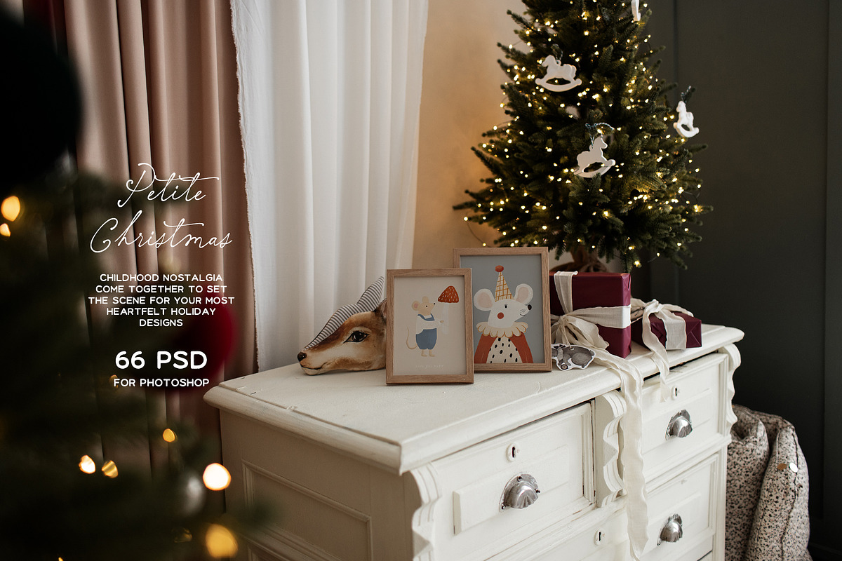 Petite Christmas Nursery Mockups, a Household Mockup by The Bambi Collective (Photo 9 of 18)