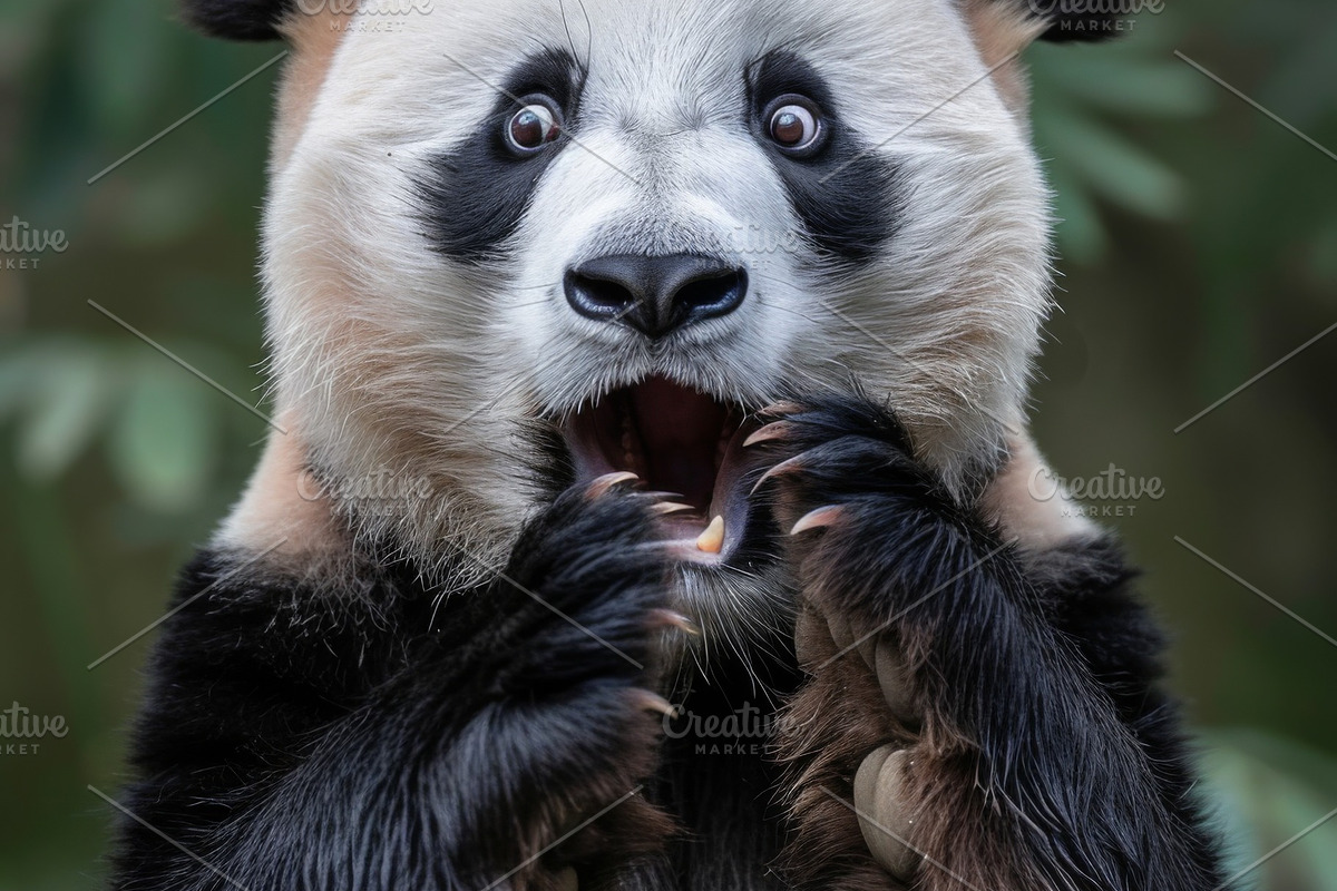 236 surprised animals, an Animal Photo by Handmadefont (Photo 120 of 241)