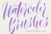Watercolor Script Procreate Brushes, a Brush Add-On by Molly Suber Thorpe (Thumbnail 8 of 13)