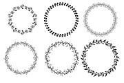 18 Vector Floral Wreathes, an Object Graphic by Sunny Design (Thumbnail 4 of 5)
