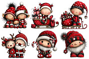 Whimsical Santa Claus Sublimation, an Illustration by Pixels.Craft (Thumbnail 6 of 6)