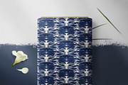 Indigo Watercolor and Ink Patterns, a Pattern Graphic by Tiger and Flower (Thumbnail 9 of 10)