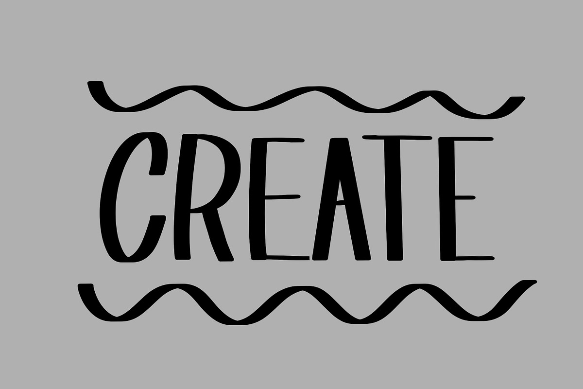 Procreate Brush : Flat Brush, a Brush Add-On by Cynlop Ink (Photo 3 of 6)
