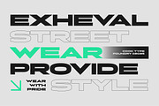 Exheval, a Sans Serif Font by graphicook (Thumbnail 4 of 10)