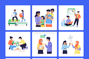 Animated Multicultural Illustrations, a Person Illustration by Prosymbols (Thumbnail 8 of 11)
